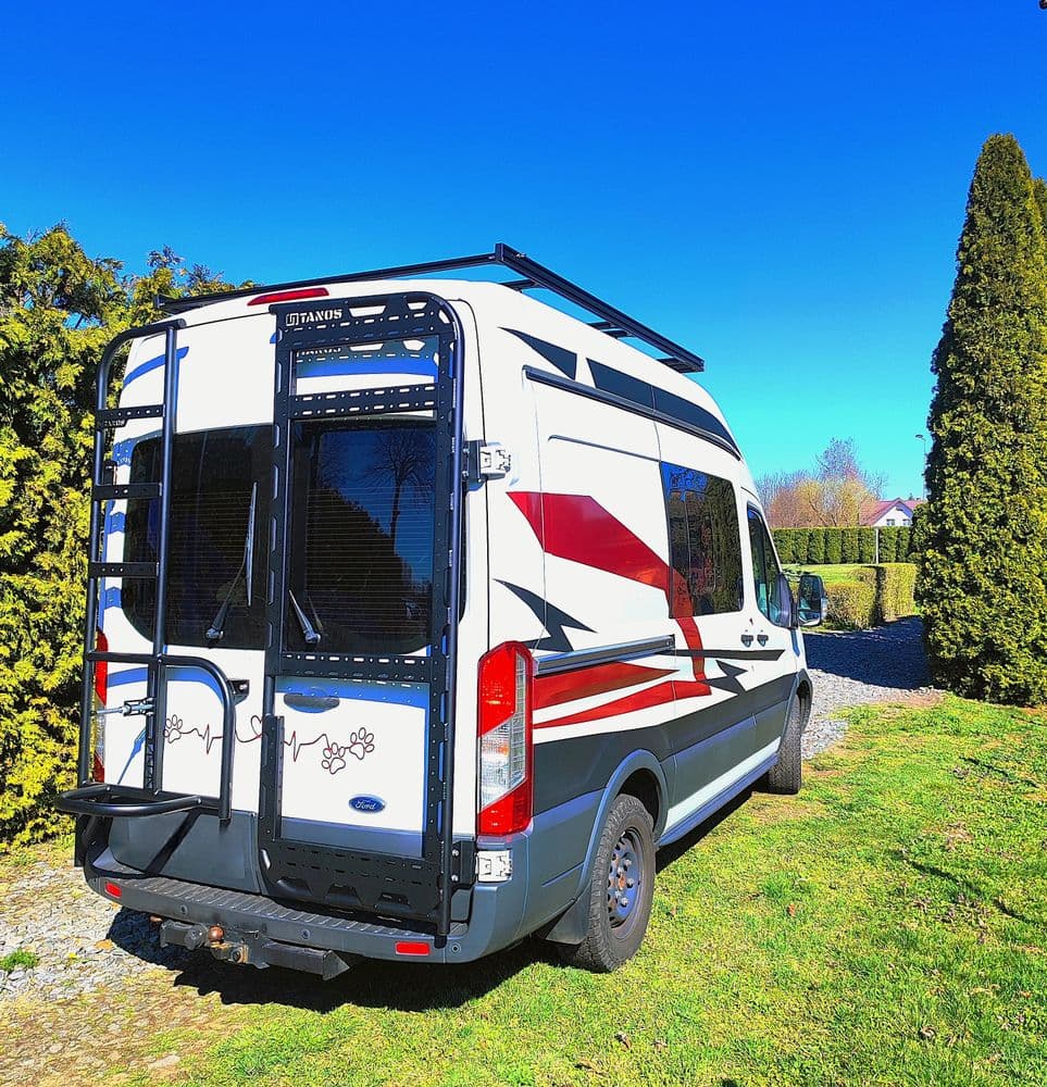 Aluminiowy stelaż wielofunkcyjny do Ford Transit thumbnail 5