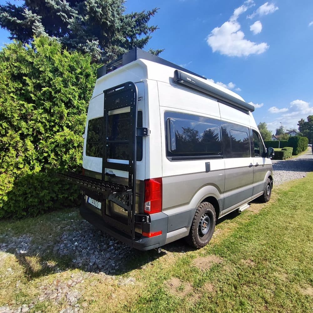 Aluminiowy stelaż wielofunkcyjny do pojazdów MAN TGE, Volkswagen Crafter 2 oraz Volkswagen Grand California thumbnail 7