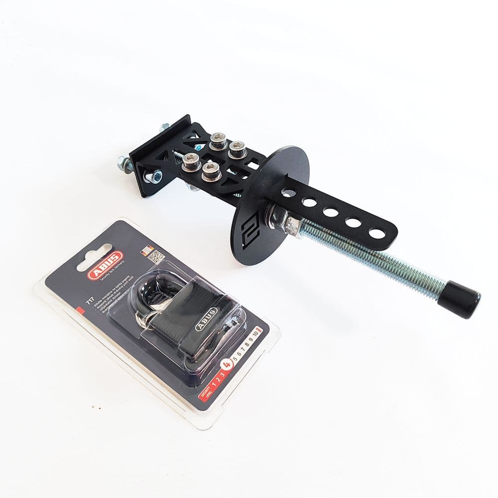 Aluminiowe mocowanie koła zapasowego do Forda Transita – wersja bez drabinki thumbnail 4