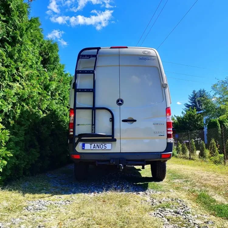 Spare wheel carrier with ladder Mercedes Sprinter 906, Crafter 7.8kg thumbnail 2