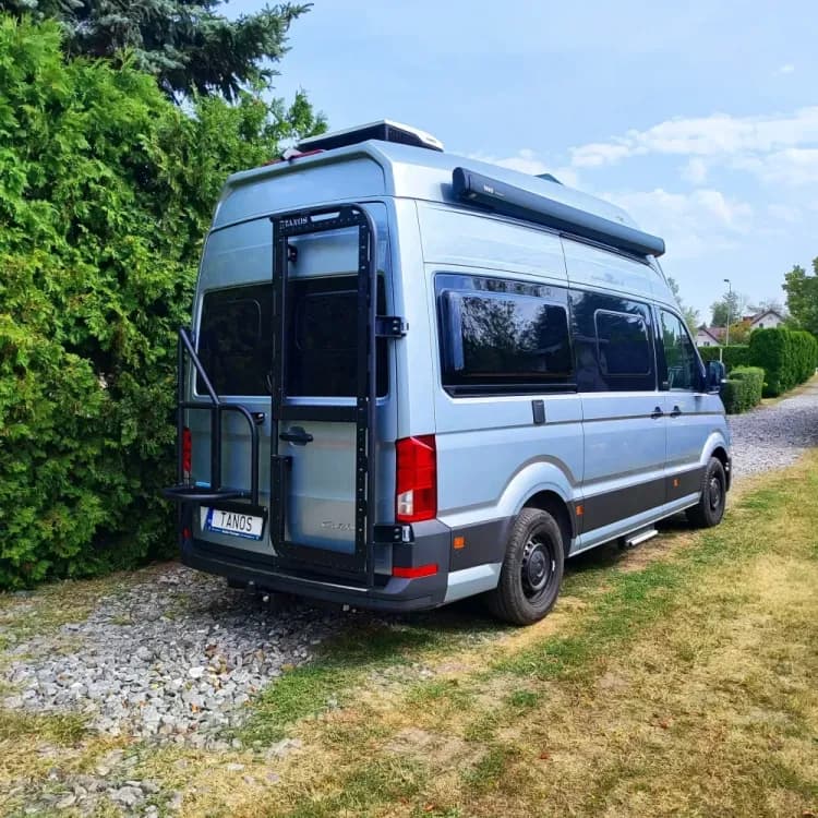 Spare wheel holder VW Grand California Crafter MAN Sprinter thumbnail 3